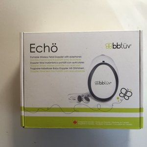 Echo bbluv Fetal Doppler Portable Wireless Earphones B0113 New